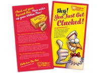 Retail Salad Card Hand-outs